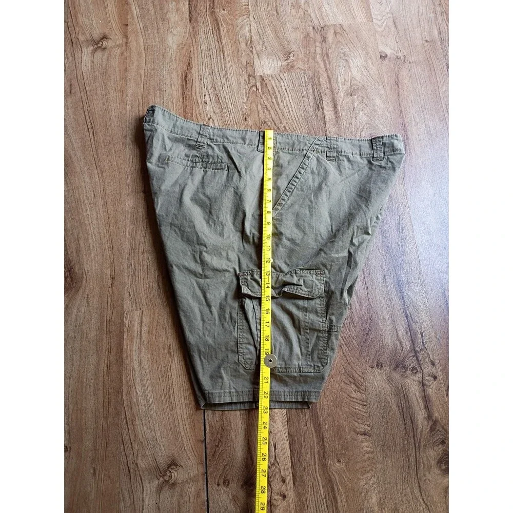 Wrangler Relaxed Fit Cargo Shorts Men's 48 Brown